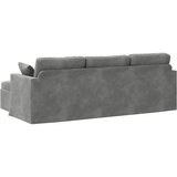 SOFA Tamno siva 228 x 134 x 80 cm Baršun | shoptok.hr