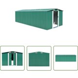 The Living Store Vrtna lopa 257x580x181 cm kovinska zelena - Vrtna Lopa, (21745175) Cene