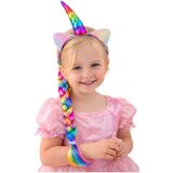 Unicorn Horn Headband Colorful Hair Braids | Shoptok.si