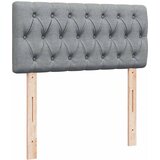  Okvir kreveta s oprugama i madrac svjetlosivi 80x200cm tkanina | shoptok.hr
