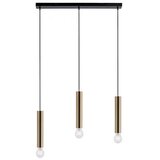 LEUCHTEN DIREKT 15618-60 - Luster na sajli BRUNA 3xE27/60W/230V mesing Cene