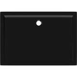 vidaXL Pravokutna ABS tuš-kada crna 80 x 110 cm | shoptok.hr