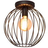  Plafonski luster MERCURE 1xE27/15W/230V, prečnik 30 cm, crni | Eponuda.com