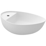 Cersanit Namestitveno umivalno korito Moduo (Š x V: 36,5 x 14 cm, Odprtina za armaturo: Sredina, Bela) | Shoptok.si