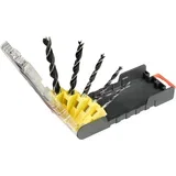 3-delni set kofera sa po 5 burgija za drvo, metal i kamen, 3-8 mm za metal i 4-10 mm za drvo i kamen ( 49109157 )
