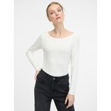 Orsay White women's long-sleeved T-shirt - Women's Cijene