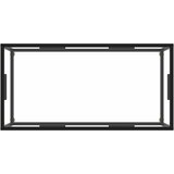  Stolić za kavu crni s kaljenim staklom 100 x 50 x 35 cm | shoptok.hr