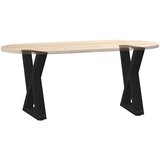  Noge za klub stolić 2 kom Crne 28 x (42-43,3) cm Čelične | Eponuda.com