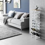 YAMAZAKI Belo kovinsko držalo za vino število steklenic 16 20x88,5x19 cm Tower – | Shoptok.si