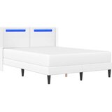  Okvir kreveta s madracem Bijela 120 x 200 cm Umjetna koža | shoptok.hr