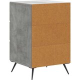  Noćni ormar Betonska siva 43 x 41 x 66 5 cm Konstruirano drvo | shoptok.hr