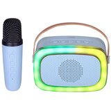 Trevi karaoke 10W, mini dimenzije, disco rasvjeta, mikrofon, plave XR 8A01 | shoptok.hr