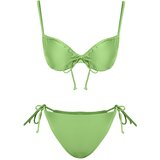 Trendyol Green Balconet Tunnel Bikini Set | shoptok.hr