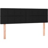  s oprugama i madracem crni 140 x 190 cm od tkanine | shoptok.hr