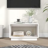 vidaXL TV omarica bela 60x35x35 cm trdna borovina Cene