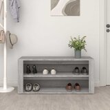  Stalak za cipele boja hrasta 100 x 35 x 45 cm konstruirano drvo Smeđa | Shoptok.si