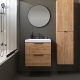 Cersanit S598-045-DSM - Viseći kupatilski ormarić ispod umivaonika MALIKA 60x45 cm, hrast | Eponuda.com