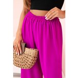 Kesi Włoski Wide-leg trousers dark purple | Shoptok.si