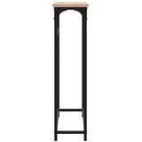  Konzolni stol boja hrasta 75 x 19 5 x 75 cm konstruirano drvo | shoptok.hr
