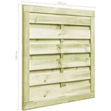  Vrata od impregnirane borovine 100 x 100 cm zelena | shoptok.hr