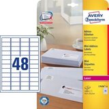 Avery Zweckform Etikete za pošiljateljev naslov 45,7 x 21,2 mm 1/25 | Shoptok.si