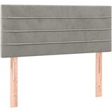  box spring s madracem LED svjetlosivi 120x190 cm tkanina | shoptok.hr