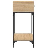  Konzolni stol boja hrasta 75 x 34,5 x 75 cm konstruirano drvo | Eponuda.ba