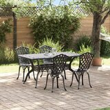  Set od 3 Crna Lijevani aluminij Veliki Dekorativni umetci | shoptok.hr