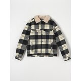 Sinsay muška karirana sherpa jakna 1854O-99X | shoptok.hr