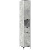 vidaXL Visoki ormarić za kupaonicu Beton siva 31.5 x 33 x 190 cm | shoptok.hr