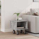 TV stalak Betonski sivi 37 x 35 x 35 cm Konstruirano drvo Cijene