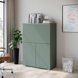 P & B PISALNIK leseni material zelena | Shoptok.si