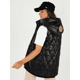 DStreet COLINE women's quilted vest black