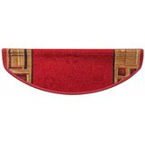  Otirači za stepenice samoljepljivi 10 kom 65x21x4 cm crveni | shoptok.hr