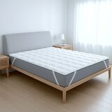 The White Stone Topper 180x200 cm s polnilom 500 g | Oblazinjena zaščita za vzmetnico, (5000162368) Cene