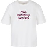 Mister Tee Women's T-shirt Cute But Sassy white | Shoptok.si
