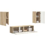  Komplet TV omaric 4 pcs Sonoma hrast Konstruiran les, (5000132675) | Shoptok.si