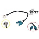 Kettz antenski adapter FAKRA2-FAKRA2 KT-AD31 ( 30-039 ) | ePonuda.com