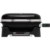 električni namizni žar lumin compact črn 2200 w 43 x 28 cm