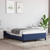 vidaXL Posteljni okvir moder 120x200 cm blago Cene