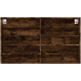  Vitrina boja dimljenog hrasta 100x15x58 cm konstruirano drvo | shoptok.hr