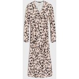 Sinsay Haljina sa uzorkom leoparda i nabora | shoptok.hr