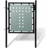 Crna Vrata za Ogradu 100 x 150 cm