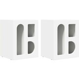  Nočna omarica 2 pcs Bela 40 x 35 x 50 cm Konstruiran les, (5000107239) | Shoptok.si