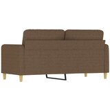  Dvosjed od tkanine smeđi 140 cm | shoptok.hr