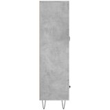  Visoka komoda boja betona 69,5 x 31 x 115 cm konstruirano drvo | shoptok.hr