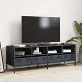 vidaXL TV ormarić antracit 135 x 39 x 43,5 cm hladno valjani čelik | shoptok.hr