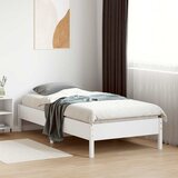  Okvir kreveta bez madraca bijeli 75 x 190 cm masivna borovina | shoptok.hr