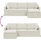 SOFA Kavč krema Splošne dimenzije: 228 x 134 x 80 cm (Š x G x V), (5000144049) | Shoptok.si