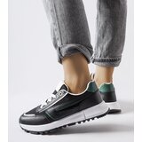 Gemre Black sneakers with green accent Tod | Shoptok.si